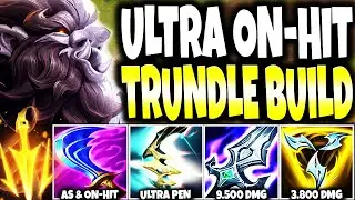 Встречайте сборку Ultra ON-HIT ATTACK SPEED TRUNDLE, которая уничтожит любую цель за 3 секунды.