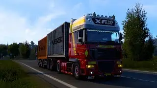 【ETS2】DAF XF 510 Holland style openpipe|Groningen to Bremen