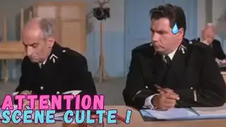 Sc&egrave;ne Culte: Louis De Fun&egrave;s | Gerber et Cruchot passent l'examen 🤣 #r&eacute;pliquescultes #louisdefunes