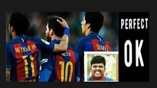 Messi Neymar Suarez msn friendship /Whatsapp Status/Perfect Ok👍 Song Version✌️