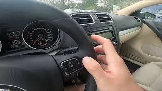 Как пользоваться дисплеем спидометра Volkswagen Golf VI (2008&ndash;2016)