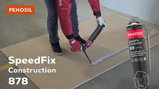 Using Penosil 878 To Install Plasterboard