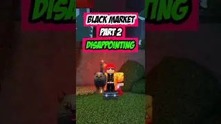 NEW BLACK MARKET IS A JOKE? #fisch