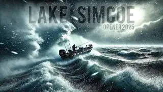 Lake Simcoe Whitefish Opener 2025: Battling Extreme Weather for Big Fish! Fox Fishing 4K ULTRA HD