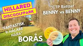 HILLARED DiscGolfPark nära Borås! - Benny VS Benny på denna fantastiska 9-hålare 