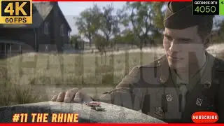 CALL OF DUTY WW2 Walkthrough Gameplay Part 11 - The rhine  - Campaign Mission