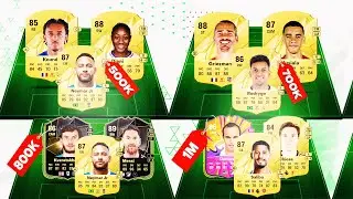 EA FC 25 BEST META TEAMS! 500K, 600K, 700K, 800K, 900K, 1M SQUAD BUILDER
