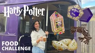 HARRY POTTER Food Challenge! ⚡️Warner Brothers Studio Tour, London 🦉The making of Harry Potter 🧹