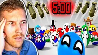 Which Continent Should Be NUKED?! | Countryballs Reaction
