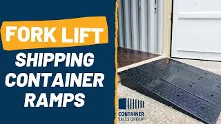 Container Ramps For A Forklift
