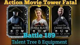 Action Movie Tower Fatal 189 | Talent Tree & Equipment