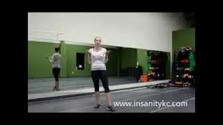 INSANITY Drill Breakdown (Beginner / Moderate / Advanced) - Switch Kicks