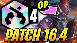 NEW BUFFED 4 GUNSLINGERS COMP in TFT SET 16 RANKED -  Patch 16.4 | Teamfight Tactics Meta Guide