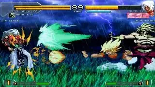 Broly and SSJ Goku Z2 vs Orochi Team | Epic Mugen Battles