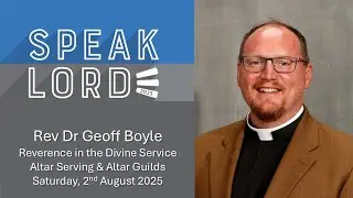 Session 1 - Pop Up Speak Lord - Rev Dr Geoffrey Boyle