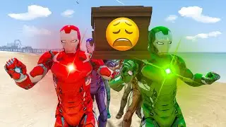 GTA 5 - COFFIN DANCE MEME IRON MAN FUNNY FAILS CRAZY MOMENTS