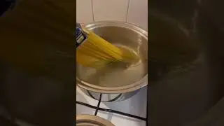 Barilla spaghetti 🍝 how to boiled it!#shorts #asmr