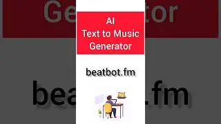 AI Text To Music Generator (beatbot.fm) #shorts #technology #ai