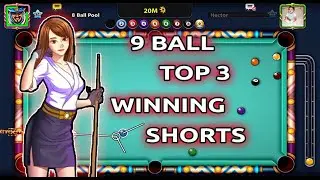Шорты 💪 Играйте в бильярд как профессиональный игрок 9 Ball Pool: трюковые удары _ 3 лучших выигрышных шорта в бильярдной 9 Ball Pool