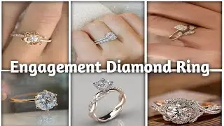 Engagement Diamond Ring Designs Collection I Sharifa Fashion