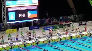 Men's 50meter breaststroke final - SEA Games 2019