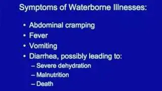 Preventing Deadly Waterborne Illnesses