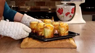 Käsekuchen im Glas🍊 / Käsekuchen ohne Boden mit Mandarinen