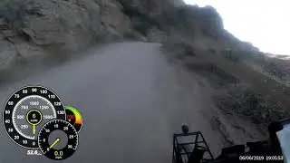 2WD E-Bike Hill Climb Stats - Fish Creek Bridge, AZ