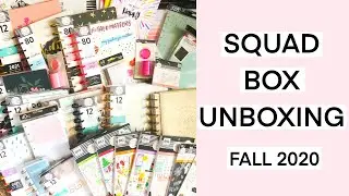 Squad Box Unboxing // Happy Planner Fall 2020 Release // Happy Planner Girl Release
