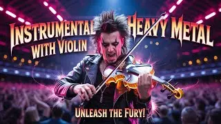 Dark Heavy Metal Rock Instrumental with Violin Solo &ndash; Epic Shredding Meets Classical Fury