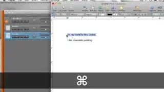 Cut, Copy, Paste, Undo Tutorial