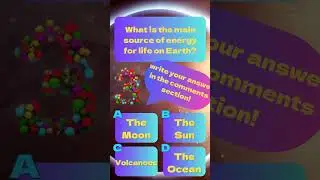 Science Challenge : What Powers Life on Earth? ☀️ The Answer Might Surprise You! #sciencequiz #facts