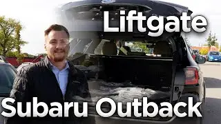 How to Use 2024 Subaru Outback Power Liftgate Outback