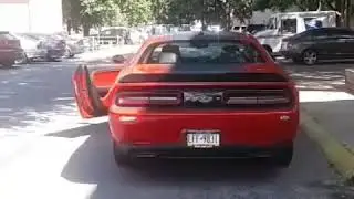 2016 dodge challenger rt shaker straight piped