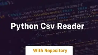 python csv reader