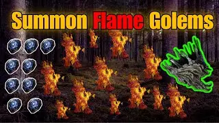 Path of Exile 1 - Grind for 500 subs! - FLAME GOLEM OF HORDES ELEMENTALIST