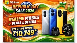 Realme Mobile Deals 🔥 Republic Day Sale | Best Offers & Discounts | Flipkart 