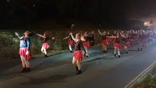 Honiton Carnival 2024 Tiverton Town Majorettes And Who's Hungry Cart