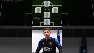 Federico Valverde Build his best 5-a-side Team 😱☠️ #efootball #footballhighlights