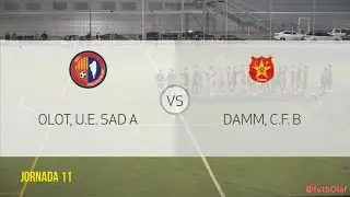 Jornada 11 Lliga Juvenil Nacional 25 26  Olot U E  SAD A Vs Damm C F B