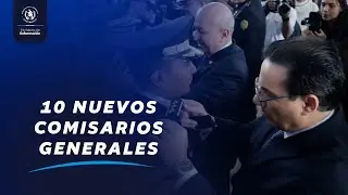Graduaci&oacute;n de 10 comisarios generales fortalece liderazgo en la PNC