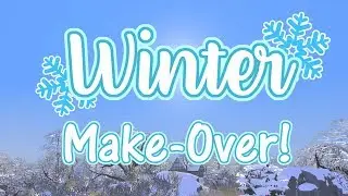 WINTER MAKEOVER || The Sims 4 || Seasons (CAS)