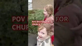 POV: excited for church today #shortvideo #shorts #lds #church #uk #lifestyle #family