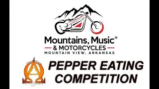 Mountains Music and Motorcycles Pepper eating competition