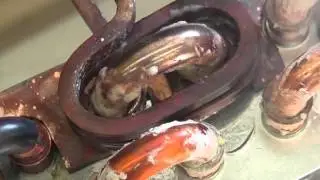 Induction Brazing of a Heat Exchanger with Flux