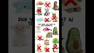 Pick a jellycat!! In the comments!!😻🪼#likeandsubscribe