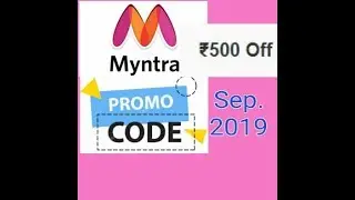 Myntra promo code & coupons | Sep 2019
