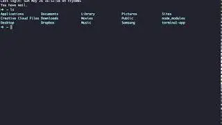 how to show the list of directories and files in current working directory