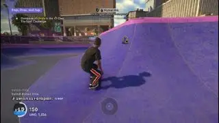 skate. Skateboard around