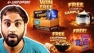FREE Loreal Sample | Hindustan App Win Amazon Giftcard & Iphone Loot | 6 Online Loot Offers
